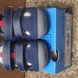 STRIDE RITE ELIJAH NAVY BLUE SNEAKER/SANDAL: NIB: SZ 3.5XW